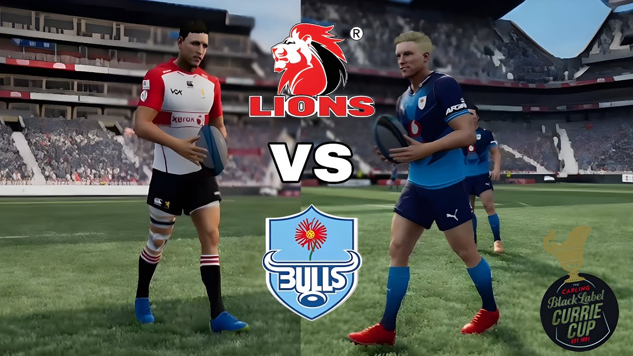 FIDELITY ADT LIONS vs VODACOM BULLS | Currie Cup 2025 | RND 6 | Rugby Challenge 4 