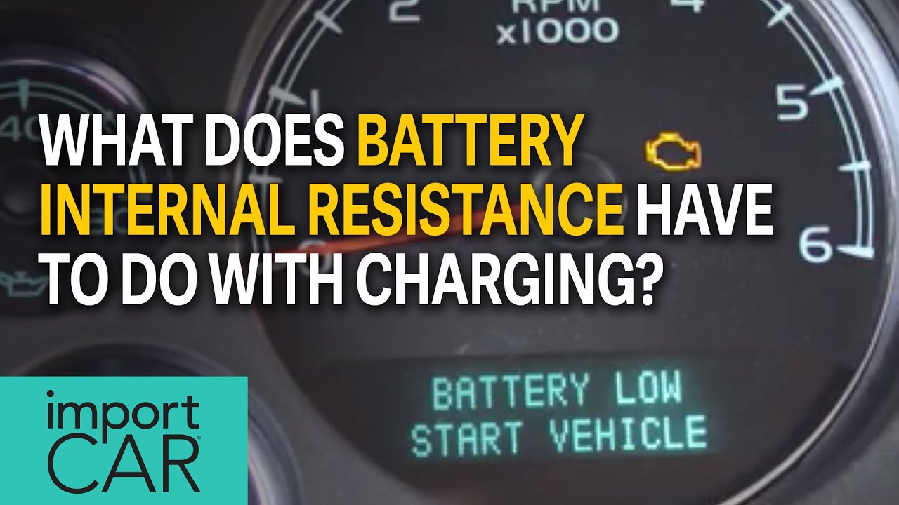 Understanding Internal Resistance And AGM Batteries