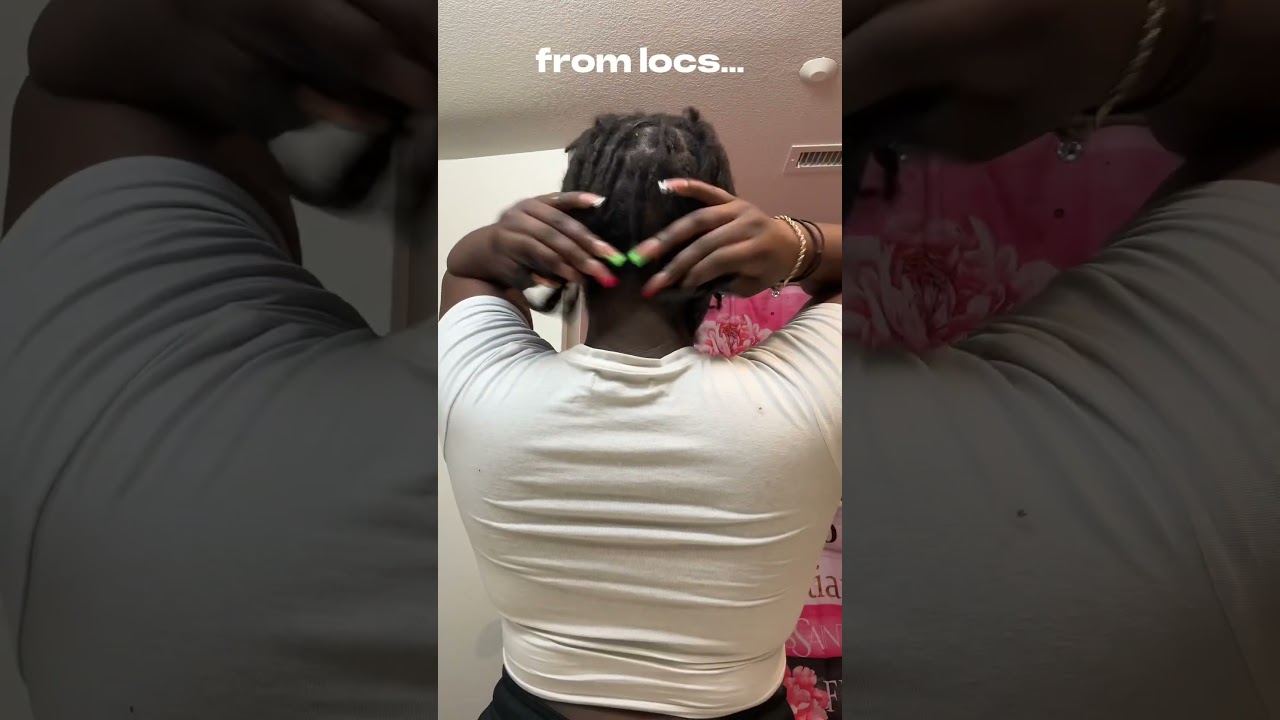 knotless braids over locs eaaaaats 🤭🤏🏾 #hairtransformation