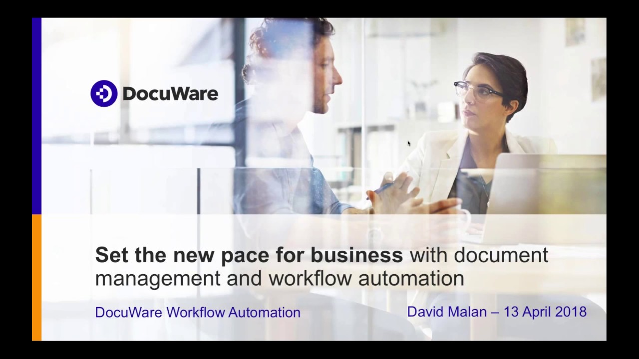 Webinar: DocuWare Workflow Manager – Automation instead of Routine