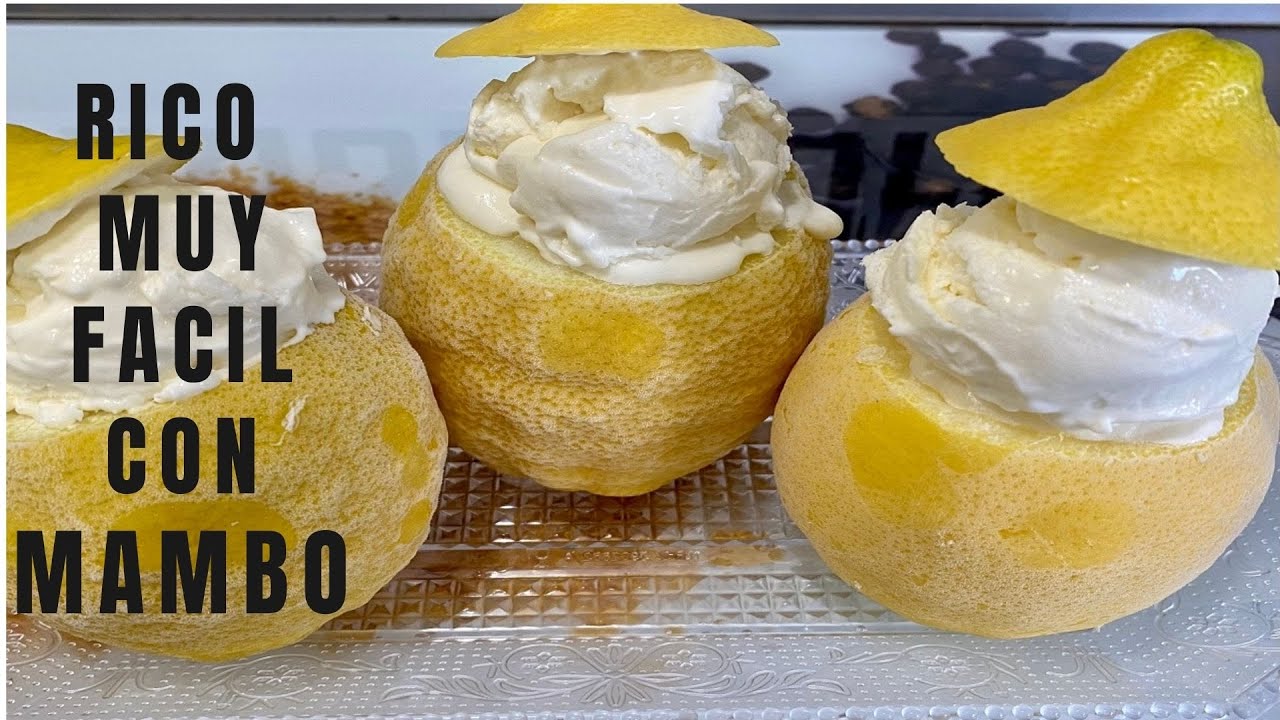 LIMONES HELADOS CON ROBOT MAMBO!! SOLO 3 INGREDIENTES!!