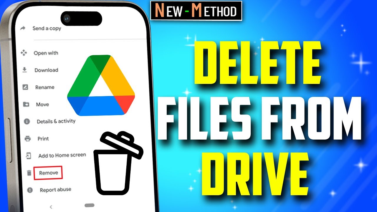 How to Delete Files From Google Drive 2026 [ Quick & Easy ]