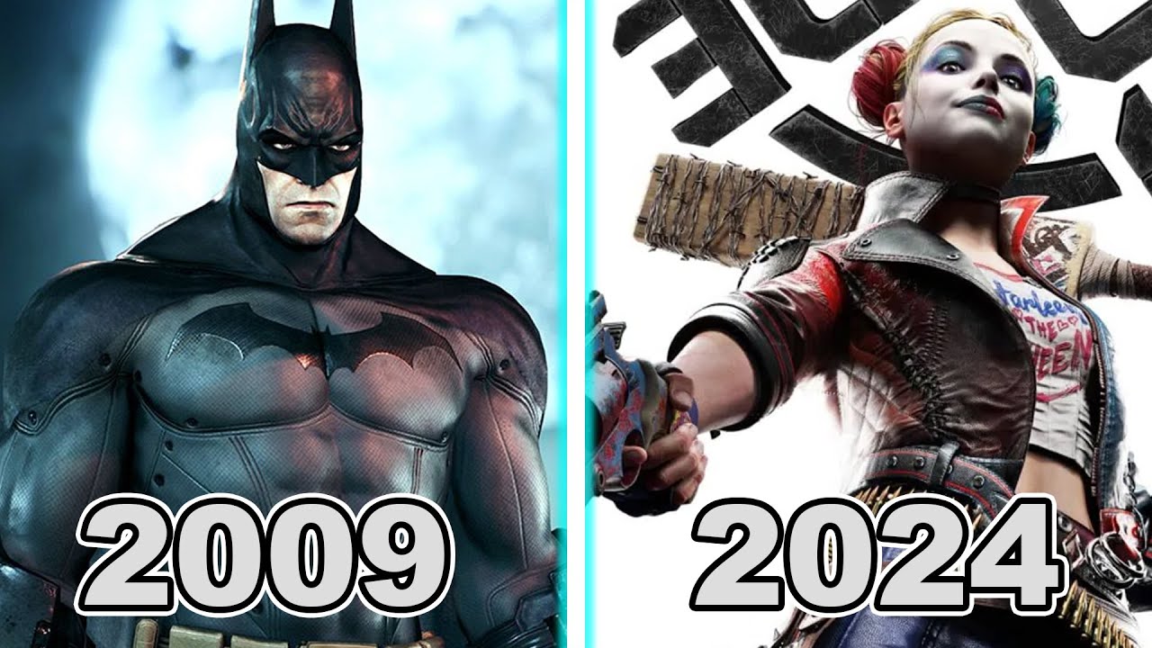 Batman Arkham Game Evolution (2009 - 2024)