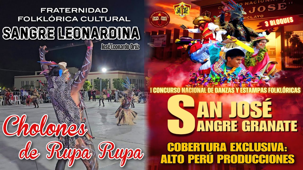 Cholones de Rupa Rupa 🐒  [Sangre Leonardina] (1er Concurso Nacional Sangre Granate 🫀) Edición 2025.