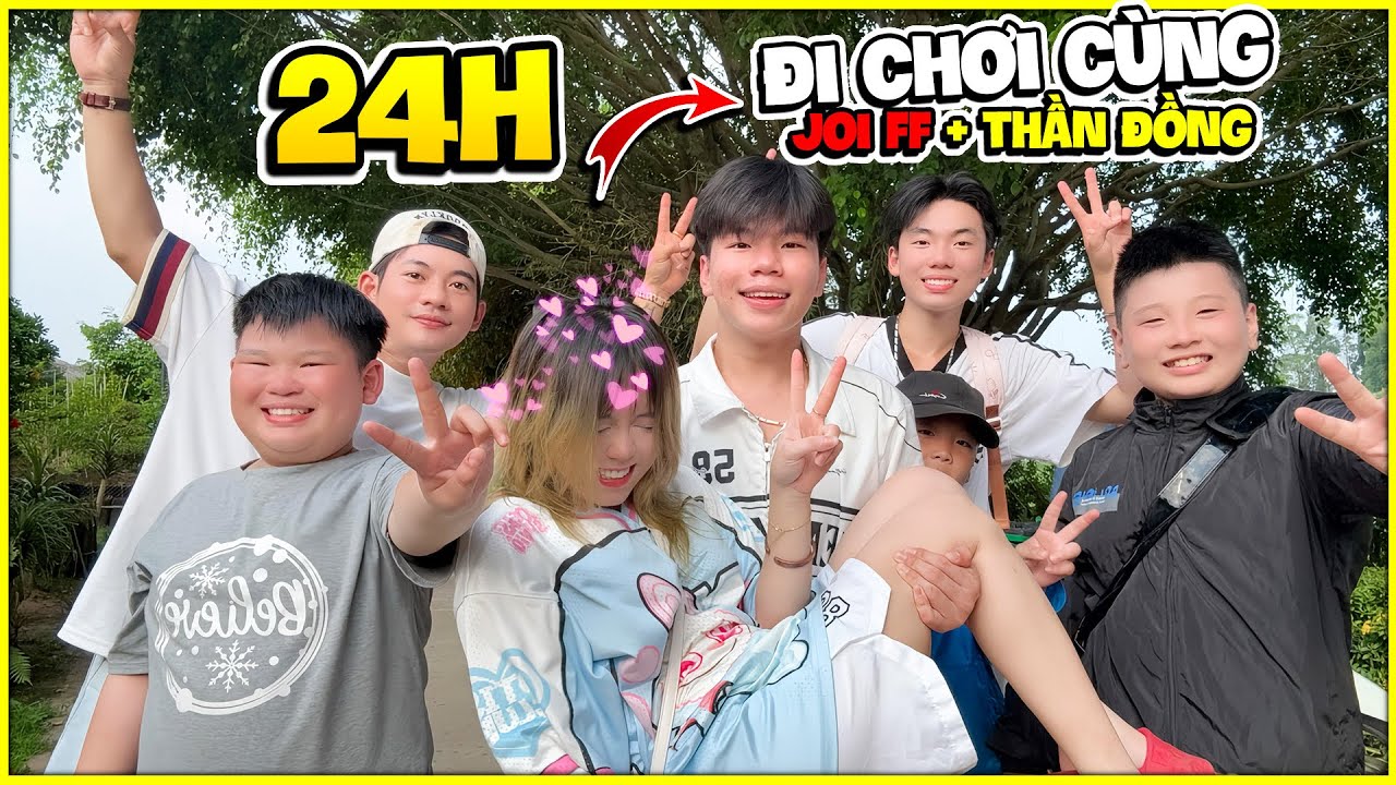 Bé Mon 24h Chơi Bên Cồn Cùng Joi FF + ETrai Thần Đồng!!