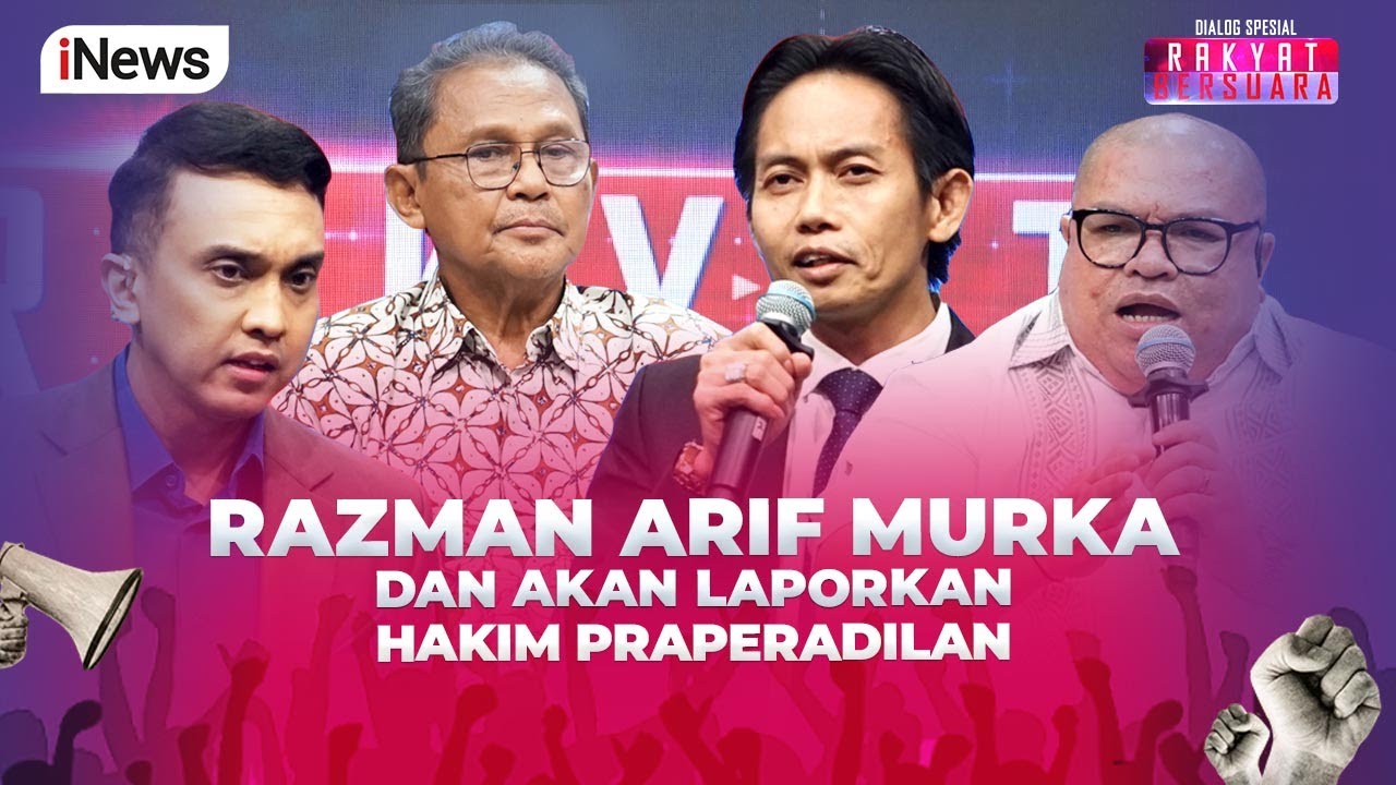 Berencana Laporkan Hakim Peradilan Pegi, Razman Tantang Masyarakat - Rakyat Bersuara 09/07