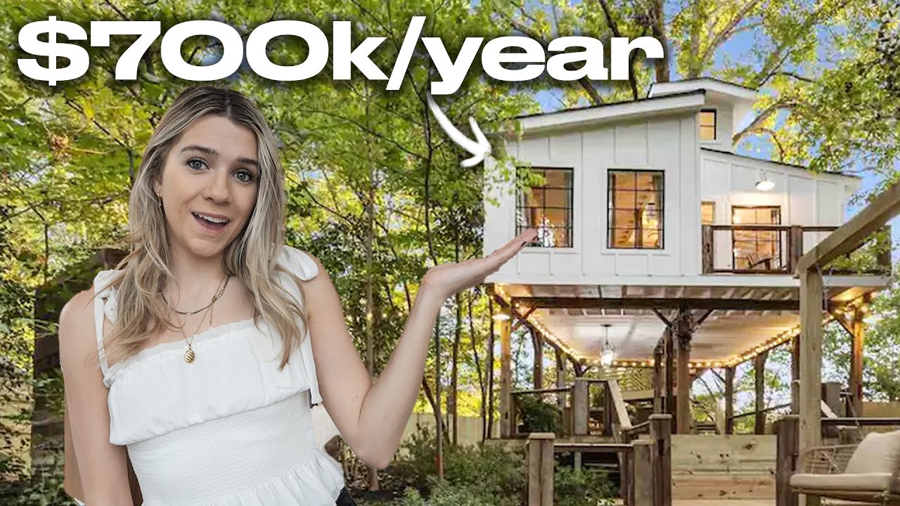 This Treehouse Makes $700k Per Year... Here's How