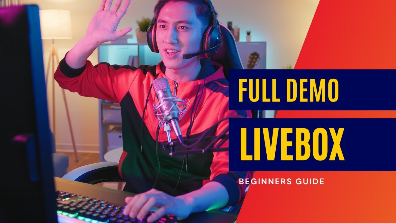 Livebox live streaming server - Full Demo