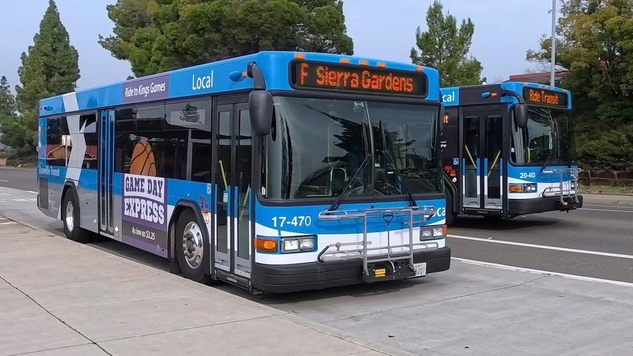 Transit Action Ep. 4 | Buses at Sierra Gardens Transit Center (Roseville, CA)