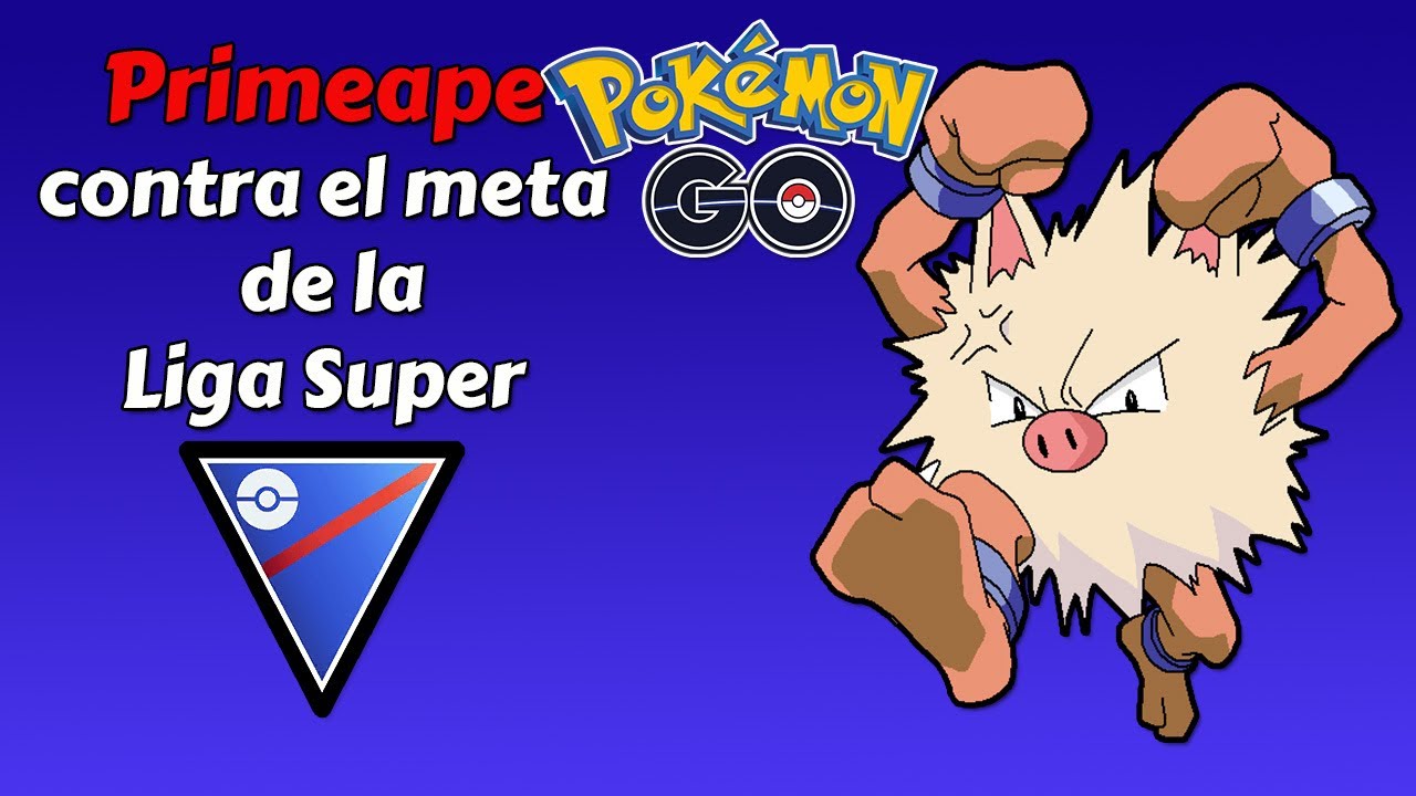 Primeape rompiendo la Liga Super Pokémon go #pokemongo