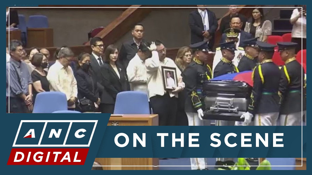 WATCH: House of Representatives holds necrological service for ex-Speaker De Venecia | ANC