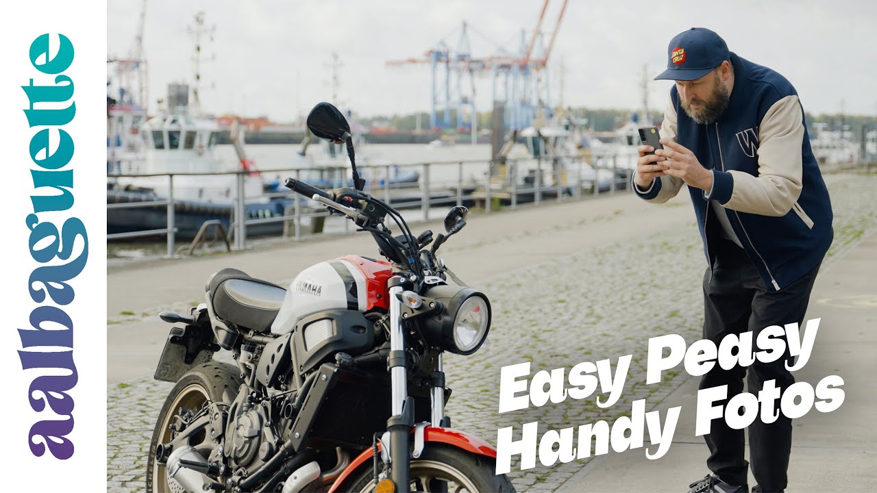 In jeder Location das perfekte Foto machen - Motorrad Fotografie mit dem Handy!