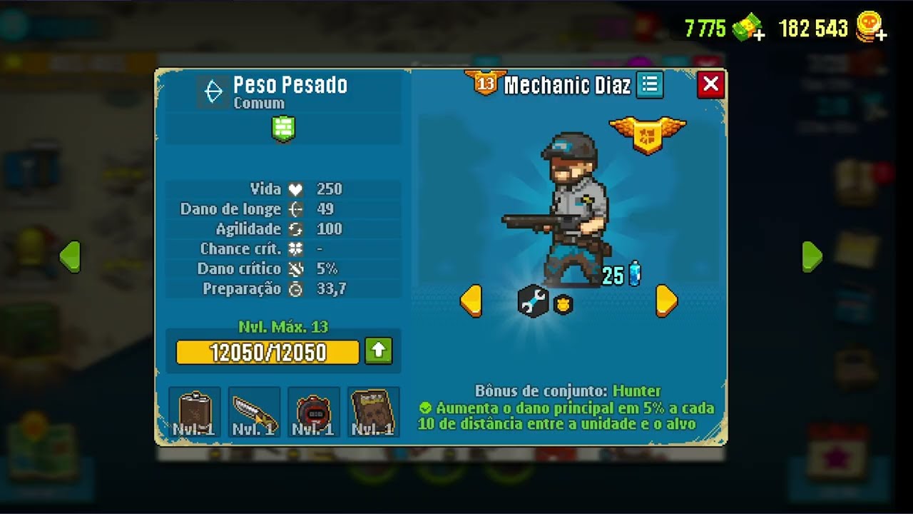 Update 3.6.2 - Leveled up a item to level 12! Let's test him on Zombies! - Dead Ahead Zombie Warfare