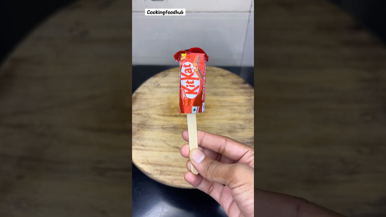 Kitkat Ice Cream|Kitkat Chocolate Ice Cream#kitkat#icecream#new#chocolateicecream#chocolate#shorts