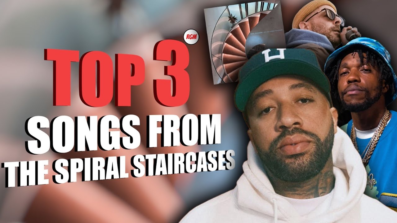 Larry June, Curren$y & The Alchemist GO OFF on Spiral Staircases | RGM Ranks the Top 3 Songs