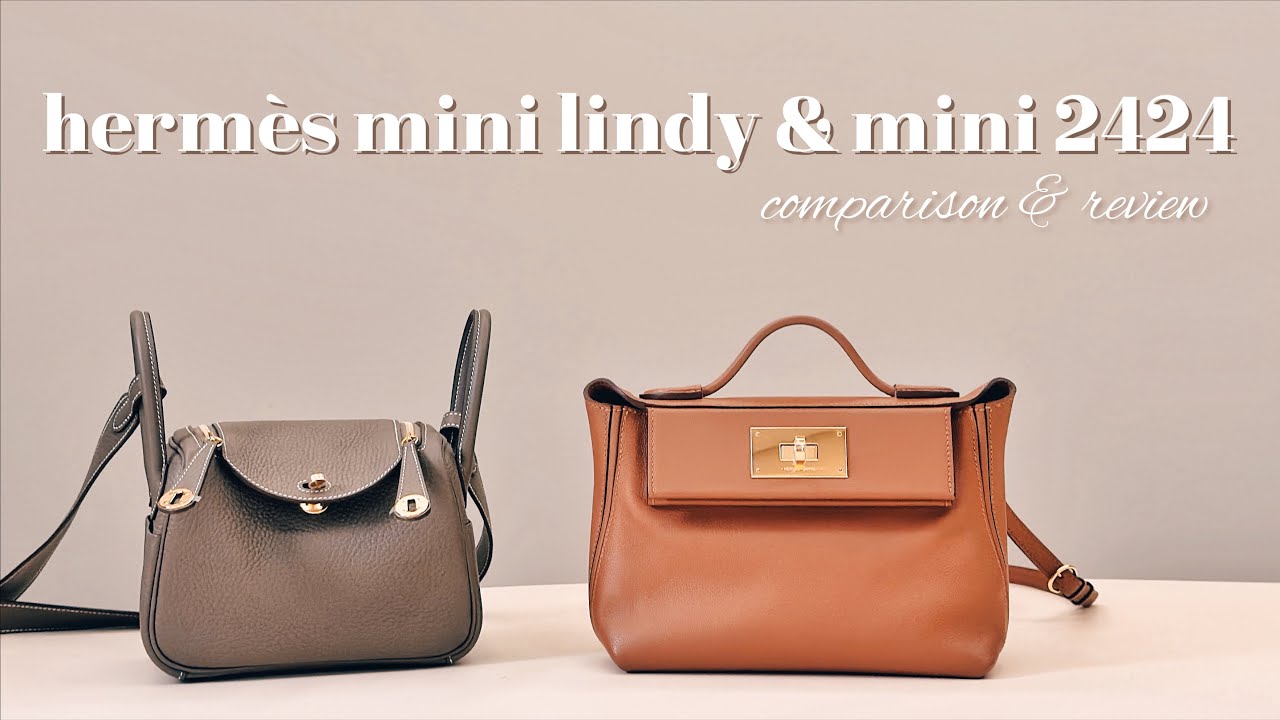 愛馬仕兩款天菜包! Hermes Mini 2424 & Mini Lindy Bag Review 🍊