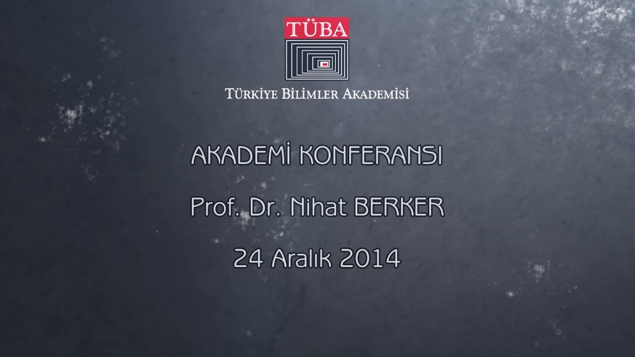 ‘İnsan Odaklı Eğitim ve Başarı’ - Prof. Dr. Nihat Berker