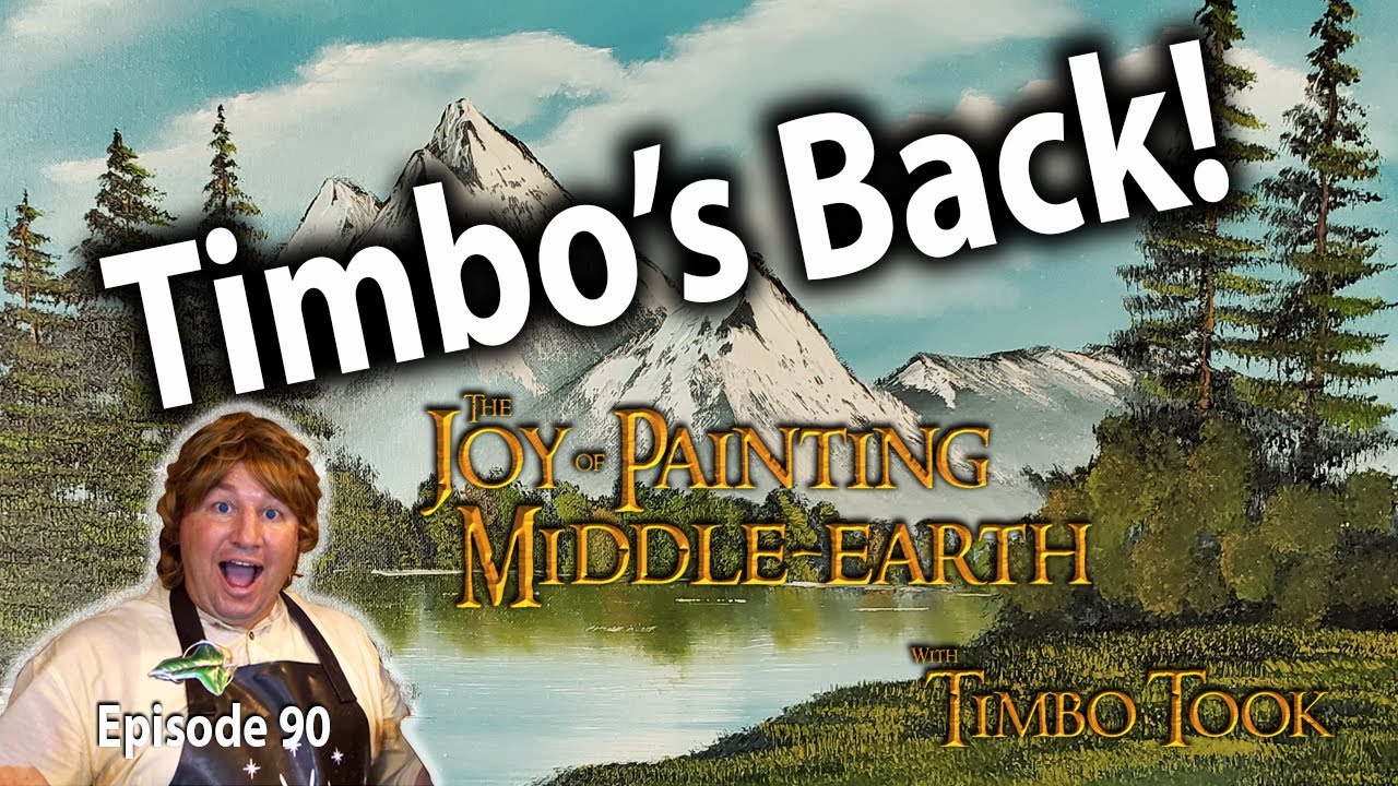 Timbo's Back for an oil painting tutorial of The Misty Mountains | The Joy of Painting Middle-earth