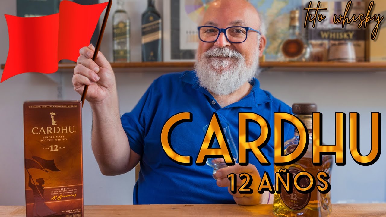 Cata y reseña CARDHU 12 AÑOS🚩:Un SINGLE MALT que encontramos en whiskies JOHNNIE WALKER |Tito Whisky