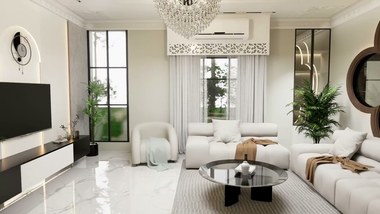 Ultra Realistic Duplex Living Room Animation | Modern Interior Design | 3D Walkthrough