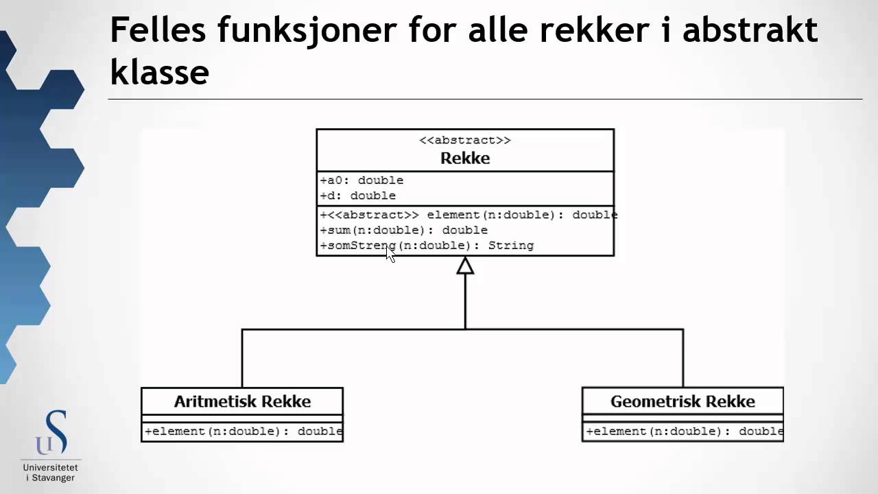 DAT100 video 8: Abstrakte klasser