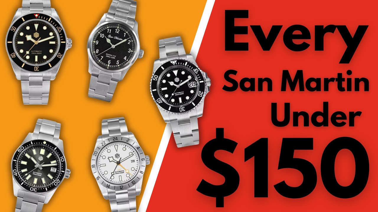 11 San Martin Watches All Under $150