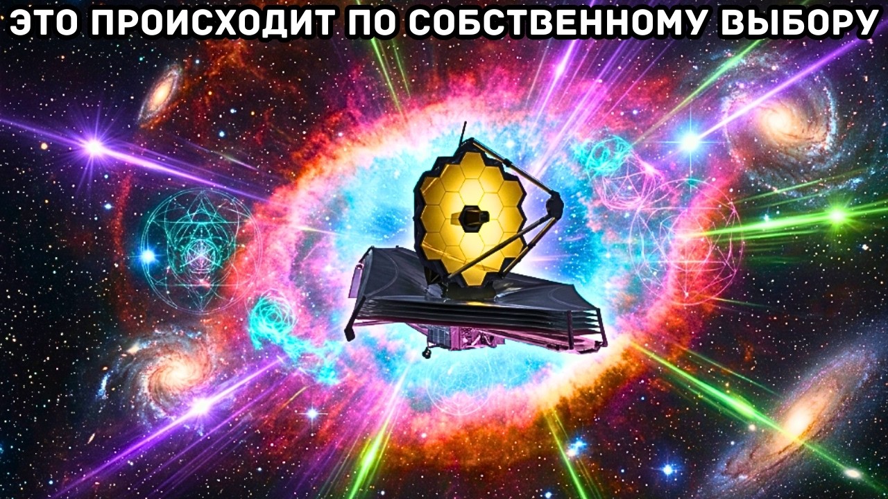 Джеймс Уэбб обнаружил доказательства того, что Вселенная была создана преднамеренно… а затем