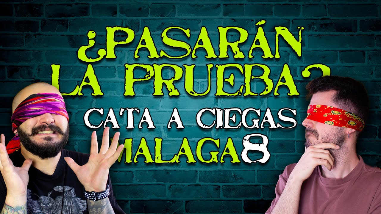 Catando A CIEGAS en MALAGA8 I Se lo ponemos MUY DIFICIL I ¿Acertarán ALGUNA?