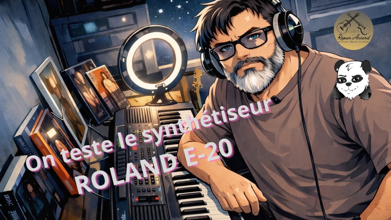 Tester un synthétiseur vintage : Roland E-20 (1989)