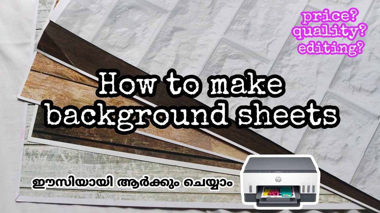 Backdrop sheets tutorial for product photography| Wooden  background sheets | art gossips