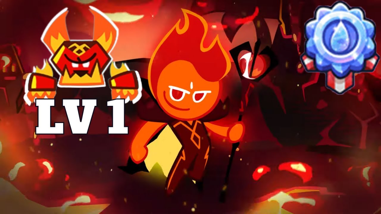 [LOW SPEC] Fire Spirit Cookie Trial Normal Mode Diamond Rank [COOKIE RUN OVENBREAK]