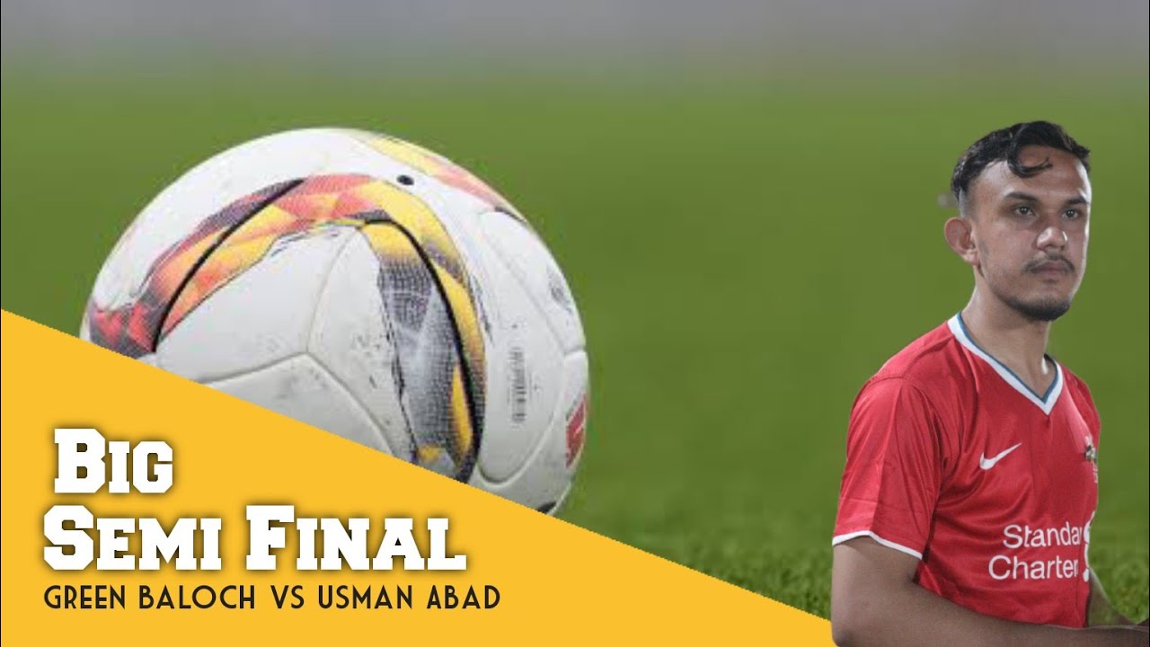 @karachisportsandfun Big Semi final match Green Baloch VS Usman Abad Union. Green Baloch won by 1/0 