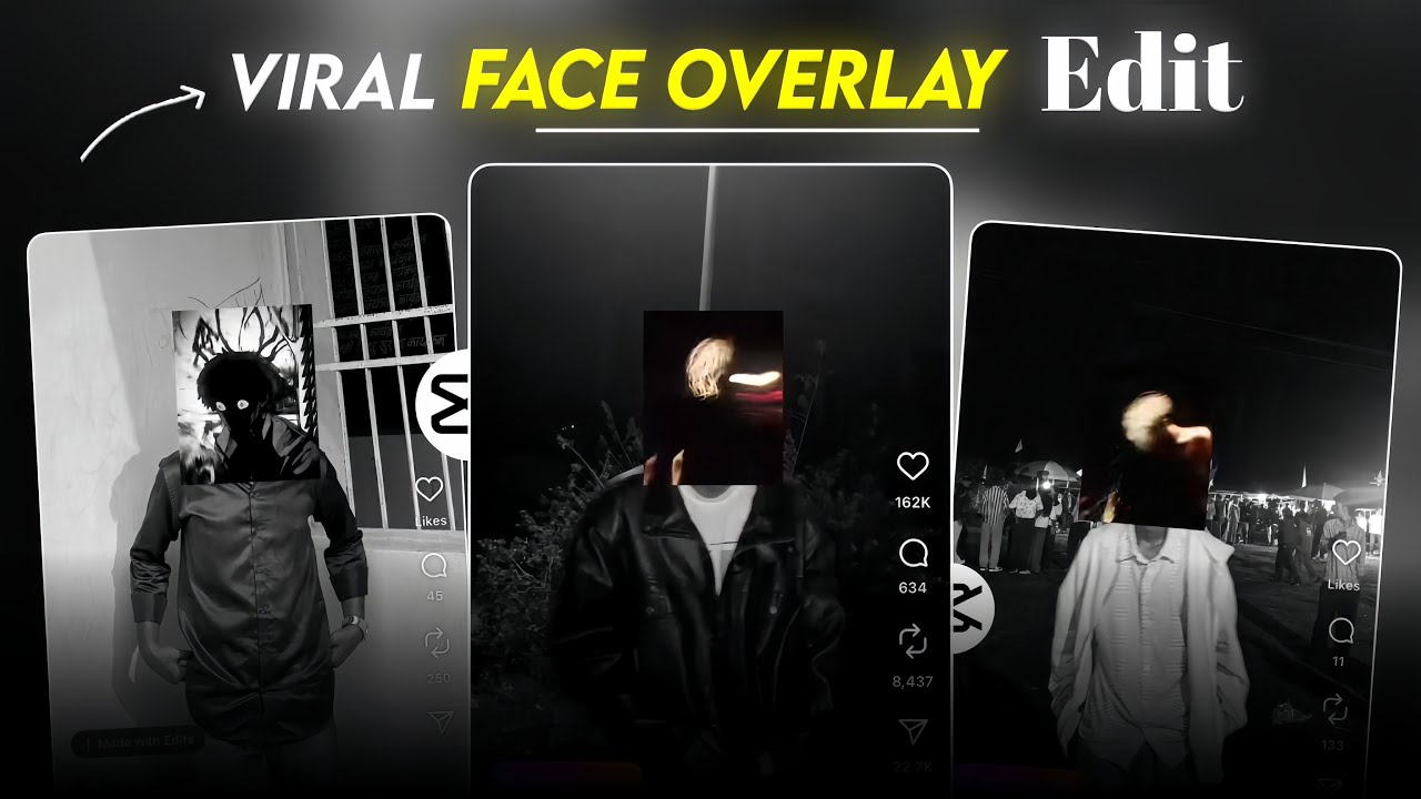 Instagram Trending Face Overlay Edit | Motivational Dialogue Video Editing | Capcut 