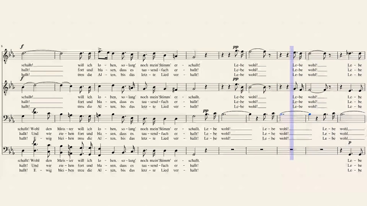 Mendelssohn-Bartholdy, Felix - Der Jäger Abschied
