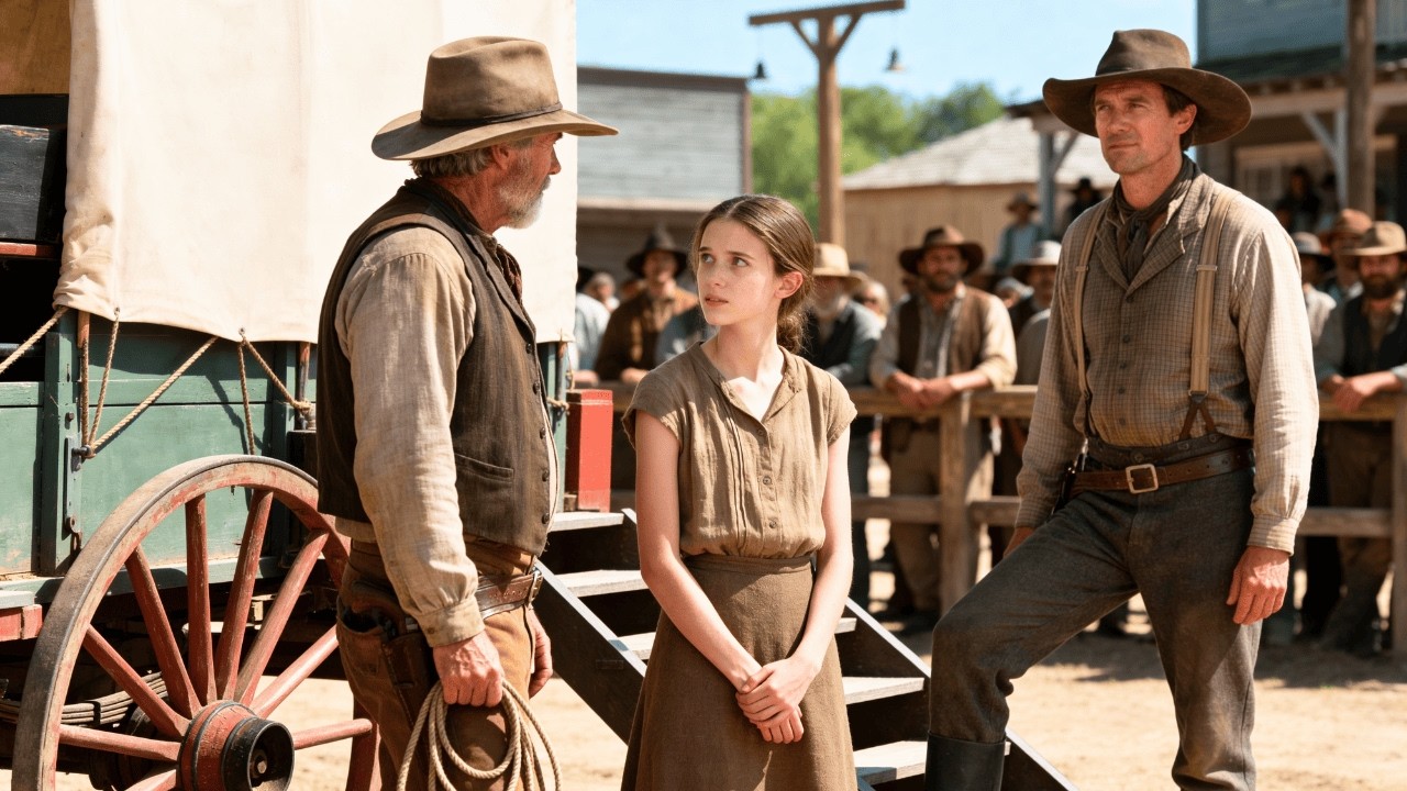 “The Rancher Bought the Deaf Girl Nobody Wanted… But She Heard Every Word.”