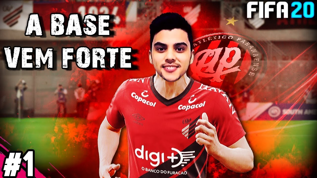 O INÍCIO NA CATEGORIA DE BASE DO ATHLETICO PR 🔥 VIDA DE JOGADOR #1 - FIFA 20