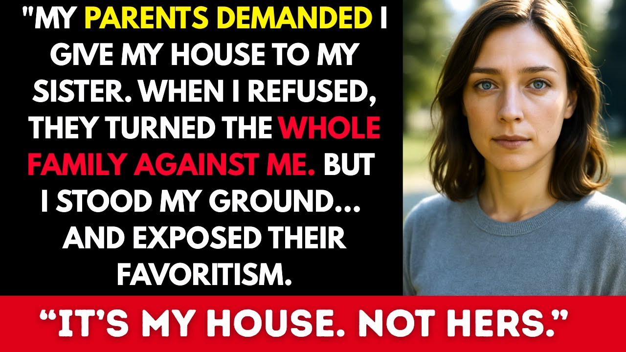 My Parents Exploded When I Bought a House for Myself Instead of My Sister
