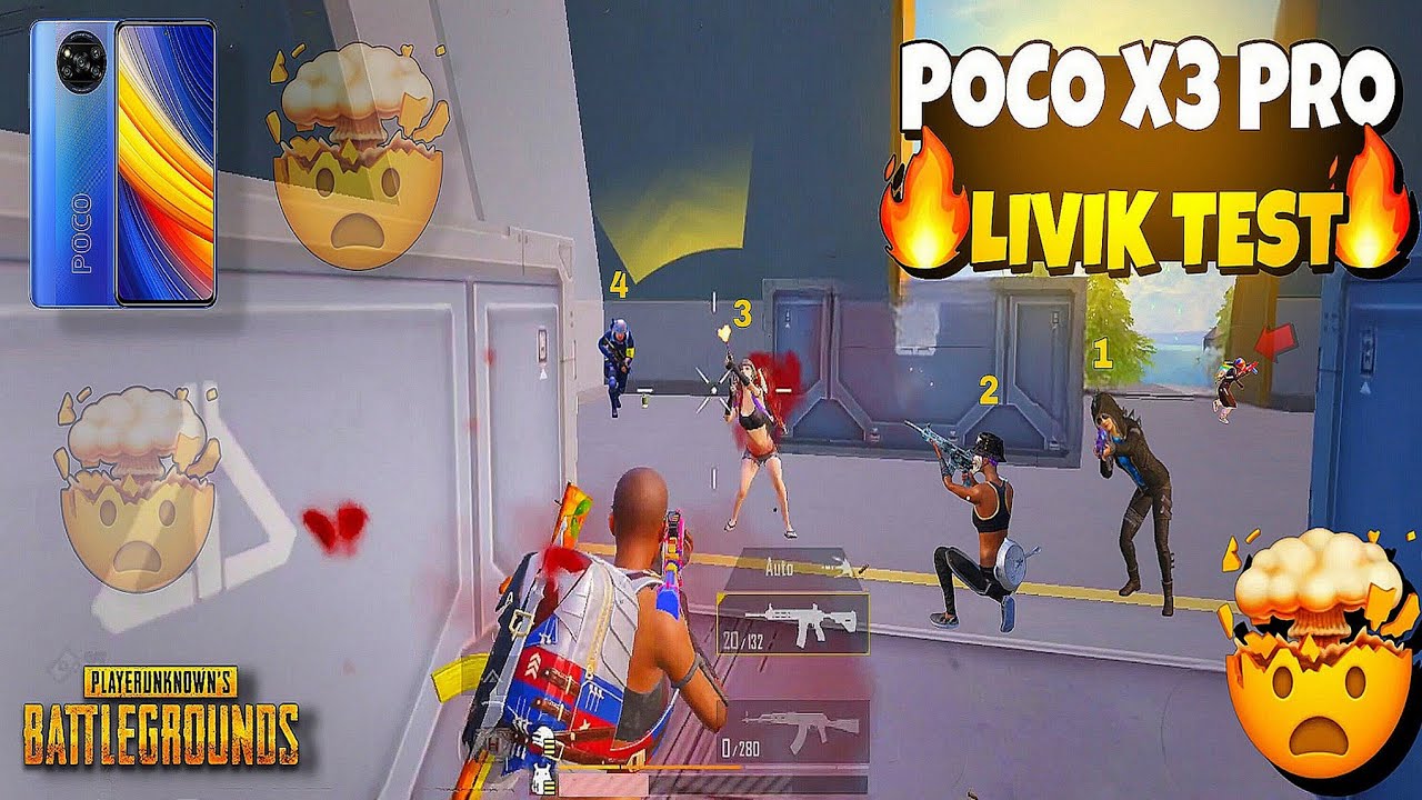 🔥Poco X3 Pro Pubg Test🥶Balanced+Extreme🥵New Update 3.2Livik🤯|PUBG MOBILE