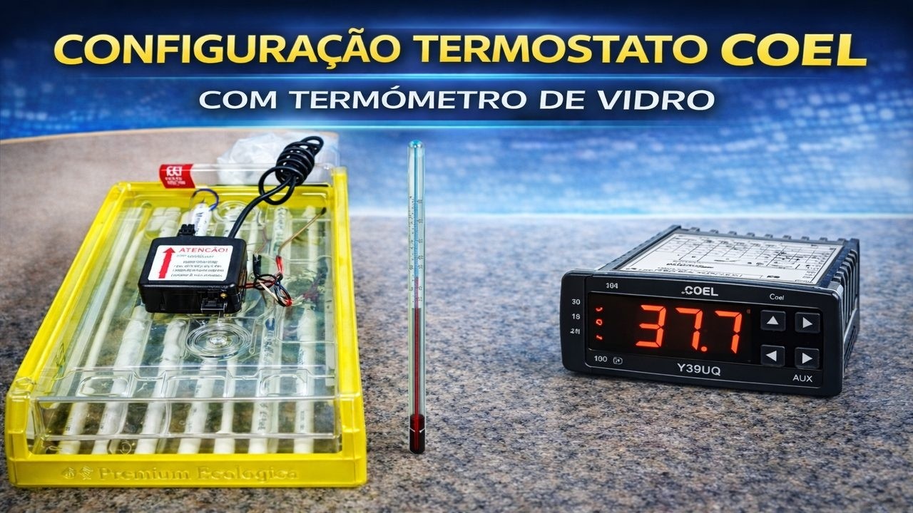 Como configurar Termostato COEL y39uq - CHOCADEIRAS AUTOMÁTICAS PREMIUM ECOLÓGICA.