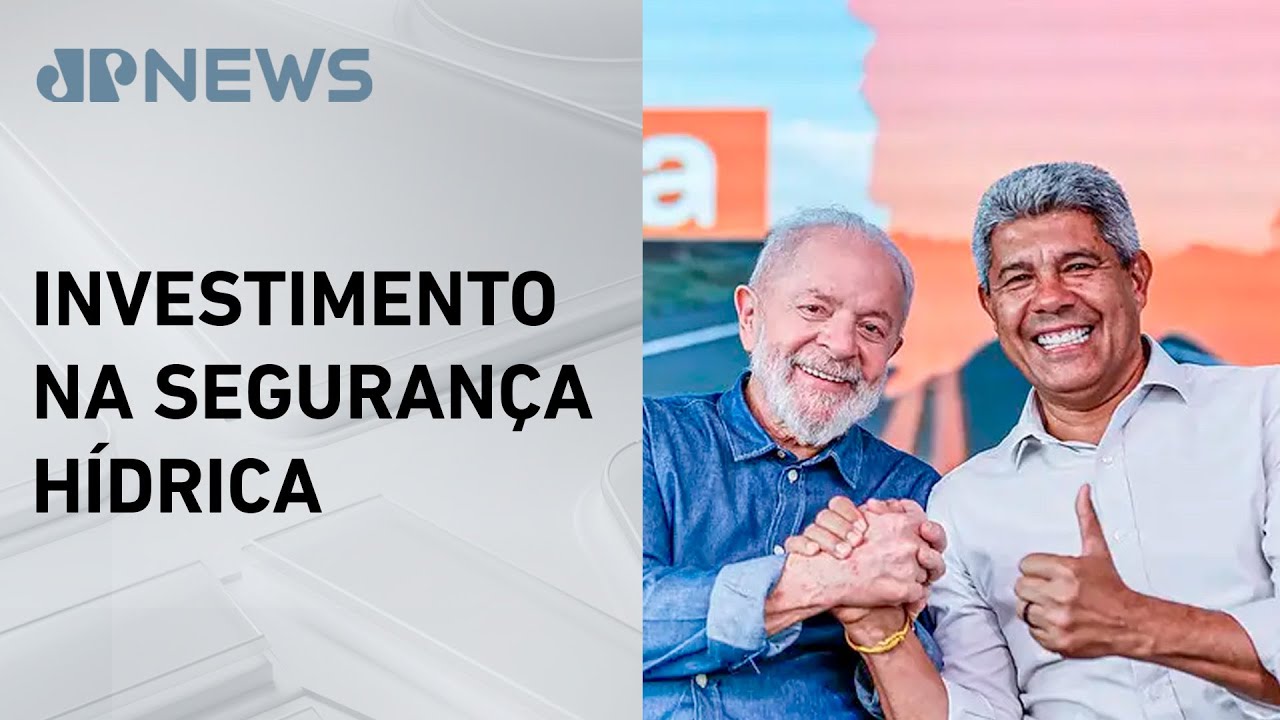 Lula participa de cerimônia do ‘Água Para Todos’ na Bahia