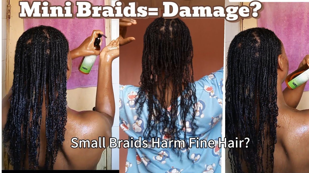 The Hidden Danger of Small Braids for Fine Hair| The Surprising Truth About Mini Braids & Fine Hair