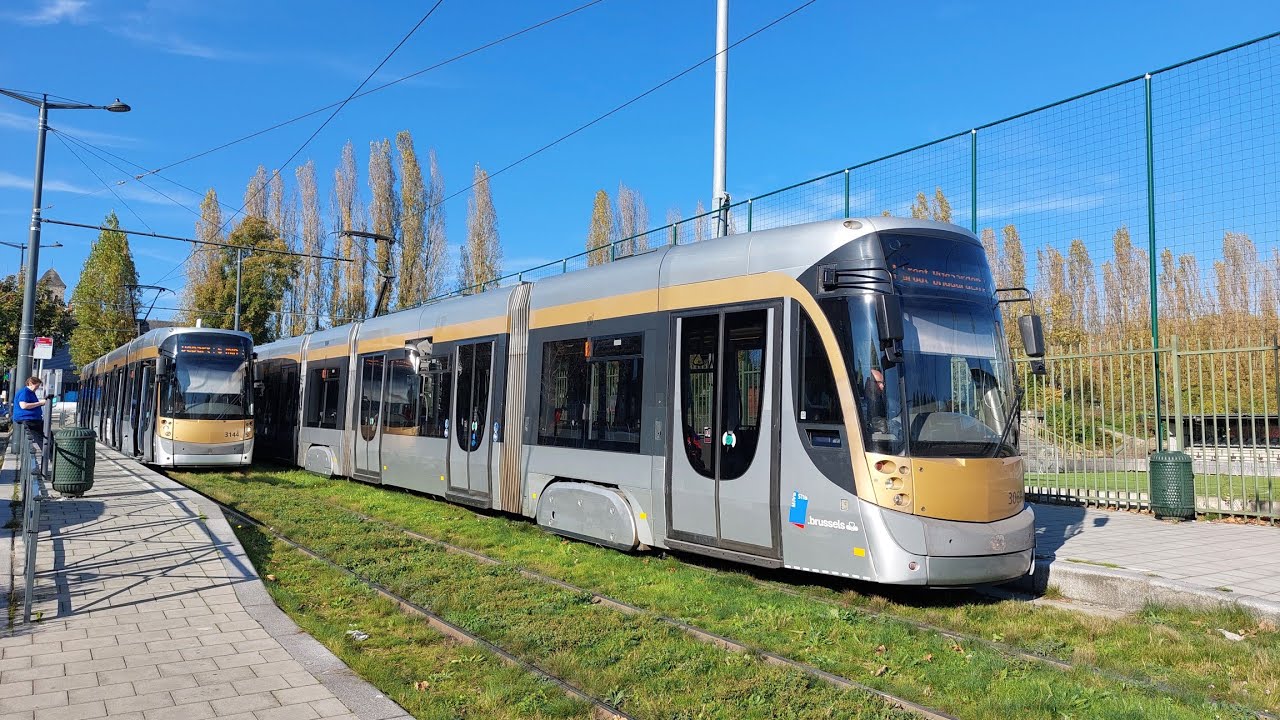 🇧🇪🚊9️⃣ Cab Ride  - STIB/MIVB Brussels - Line 9 Roi Baudouin/Koning Boudewijn to Groot-Bijgaarden