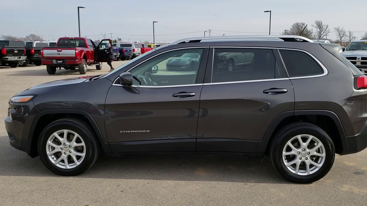 2017 JEEP CHEROKEE LATITUDE FWD GRANITE CRYSTAL WALK AROUND REVIEW SOLD! 9J266A  www.SUMMITAUTO.com