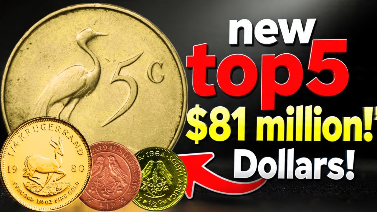 Don&rsquo;t Spend These! Top 5 Valuable South African Coins