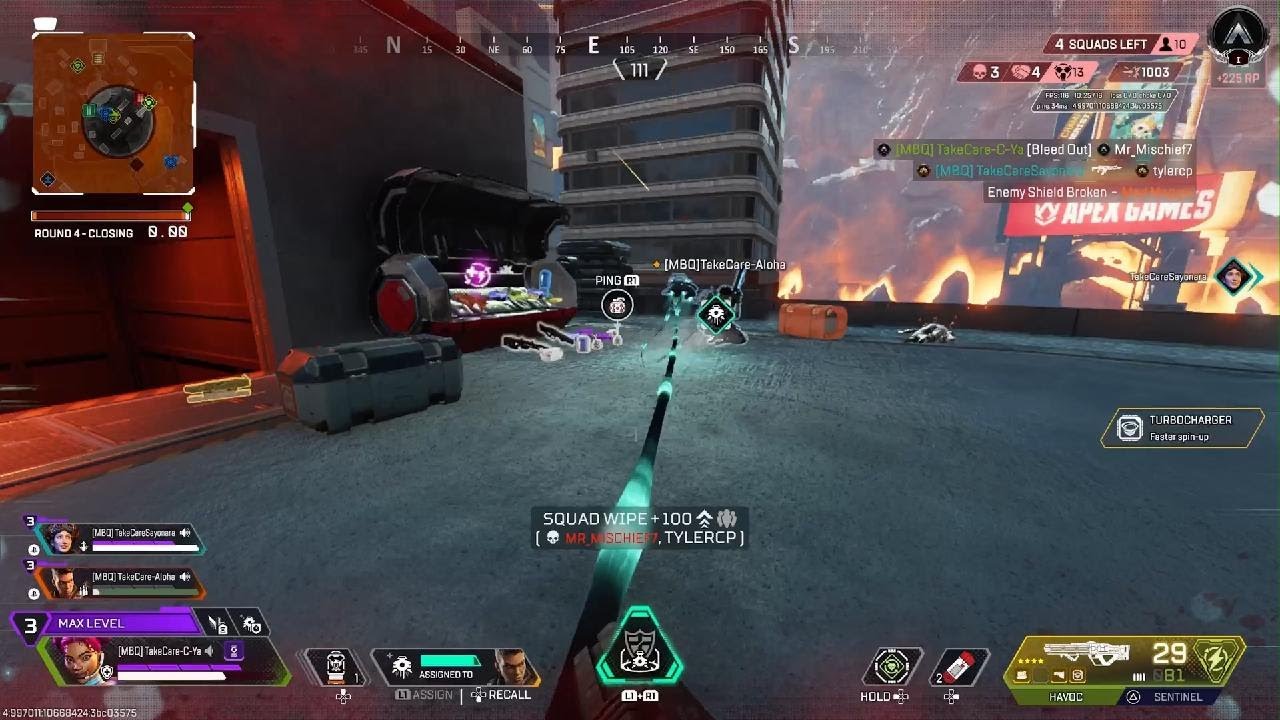 27 elim 4kill     winner w/ Mackey and Buddy