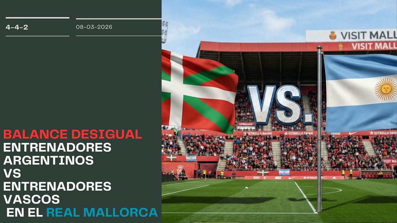 Entrenadores vascos vs entrenadores argentinos en el Mallorca: un balance desigual