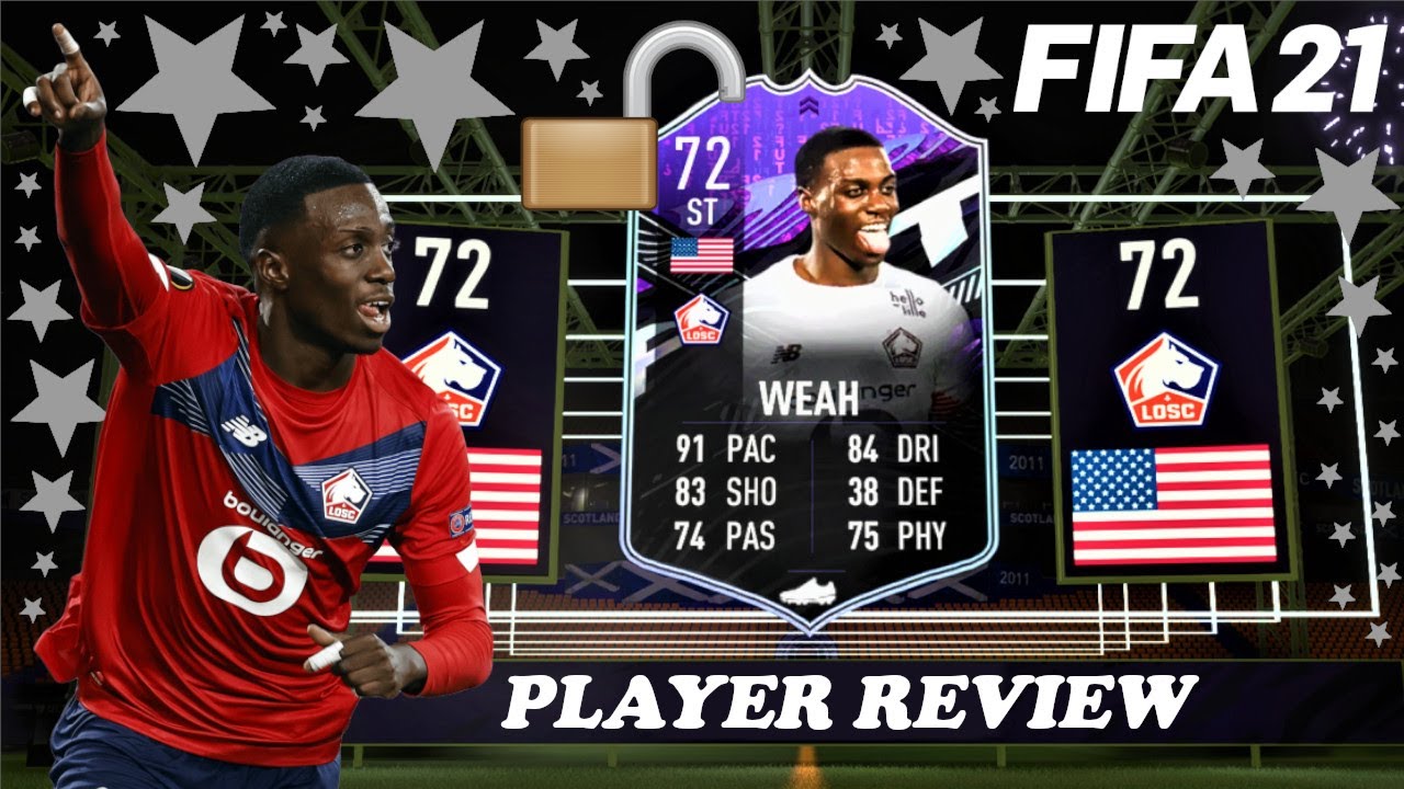 72 SILVER STARS TIMOTHY WEAH PLAYER REVIEW - FIFA 21