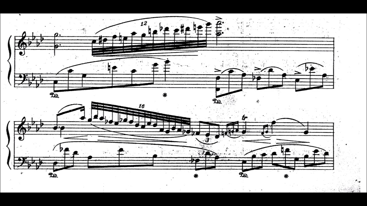 Mykola Lysenko - Impromptu in the Style of Chopin, Op.38