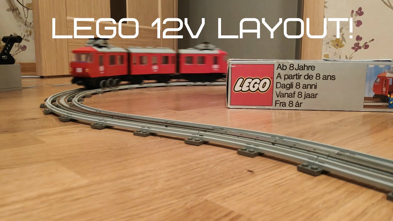 EN - Lego 12v Layout! / RU - Лего 12в лэйоут!