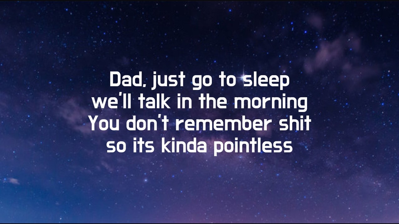 Young Serena  - Dad, just go to sleep lyrics